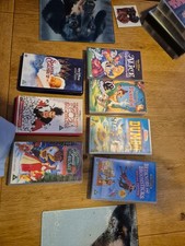 Set of 7 Walt Disney VHS films