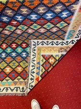 Kilim Rug, Handwoven Artisan