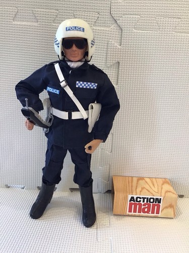 Action man motorcycle - man,