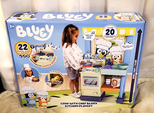 Bluey kitchen play - play, set