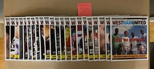 Complete set of West Ham