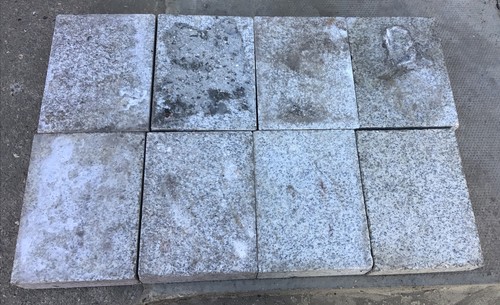 Grey 15x20cm block paving path - block,