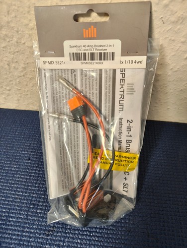 Spektrum amp brushed - 40, 2-in-1