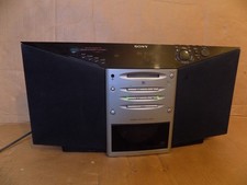 Sony MiniDisc CD Player Radio with Remote Control System Model zs-m7