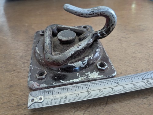 Old vintage hardware iron - hardware,