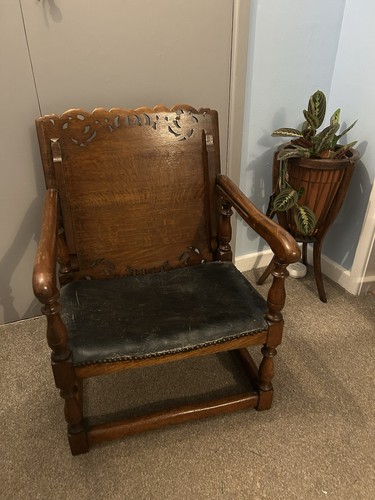 Antique 19th 20th oak - antique, c