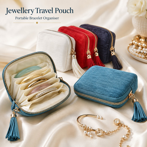 Bracelet display pouch travel - bracelet,