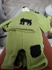 Hand Knitted Teddy Bear