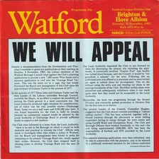 Watford v Brighton and Hove