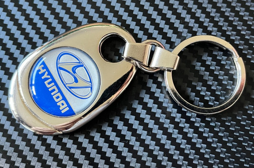 Vintage metal hyundai logo - hyundai,