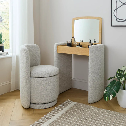 Dunelm frankie boucle ivory - dunelm,
