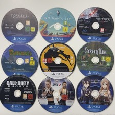 9x Games Bundle PS4 PlayStation 4 (DISC'S ONLY) Bundle Joblot