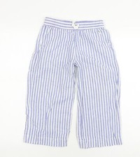 GAP Kids Girls Striped Multicoloured Jogger Trousers