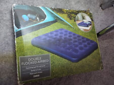 Tesco Double Flocked Inflatable Airbed
