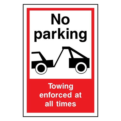 Parking towing enforced - parking,