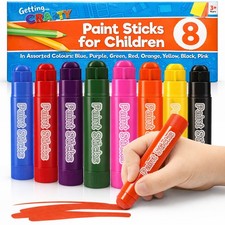 8-24PK Paint Sticks for Kids