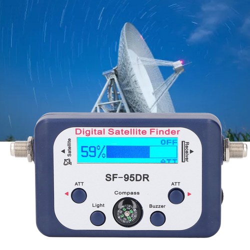 Satellite finder meter - finder,