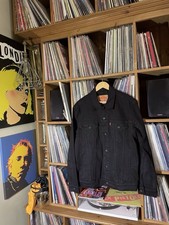 Men’s Levi  Trucker Jacket Excellent Condition Denim Black Large