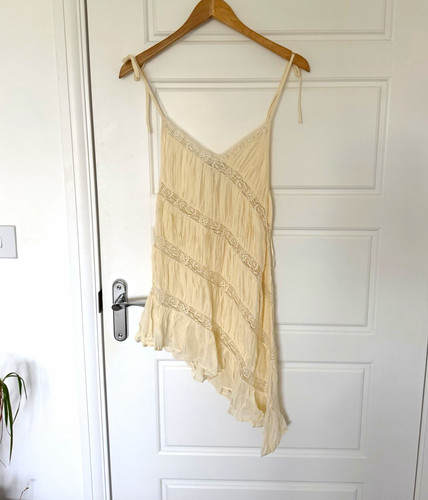 Zara ecru asymmetric - zara,