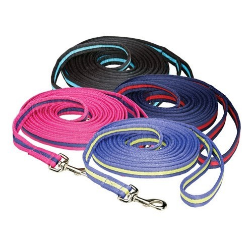Soft webbing lunge rein - lunge,