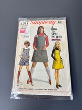 Simplicity  7877 VTG 60s dress