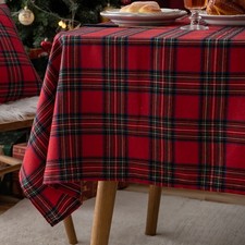 Christmas Table Cloth Tartan