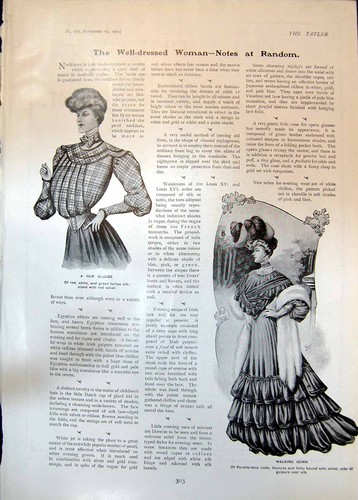 Old blouse walking gown - blouse,