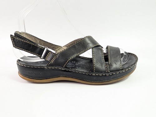 Hush puppies black leather - puppies,