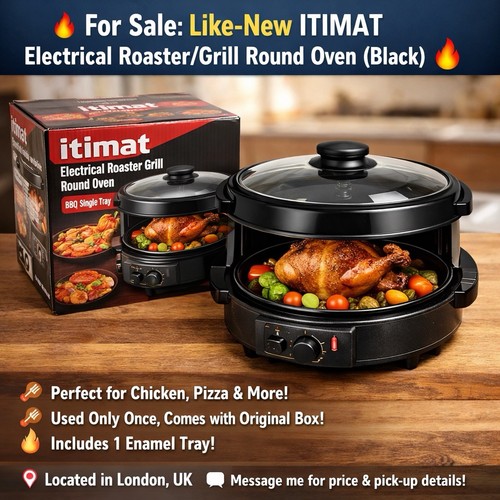 Itimat electric roaster grill - itimat,