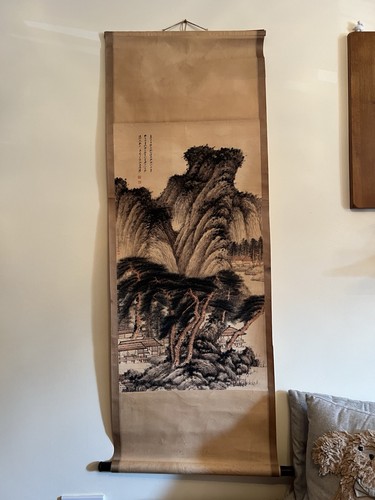 Vintage chinese landscape - vintage,