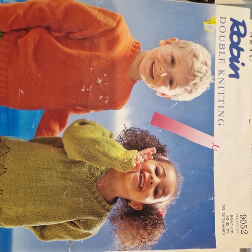 Robin 9052 knitting pattern - robin,