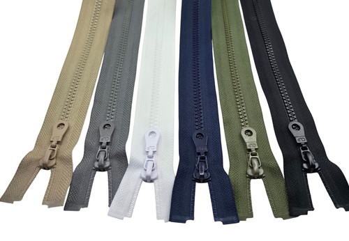Chunky zips plastic open - chunky,