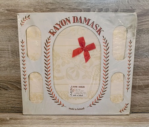 Rayon damask vintage - damask,
