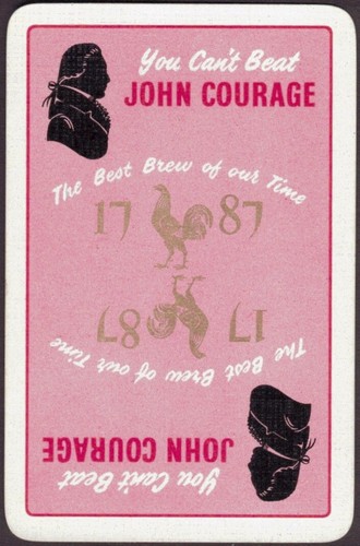 Playing cards single card old - card,