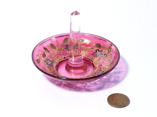 Antique red cranberry glass - antique,