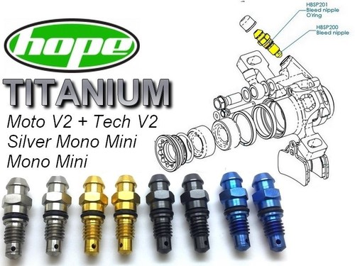 Hope hbsp200 titanium bleed - hope,