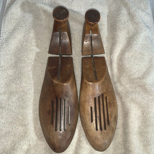 Vintage wooden shoe tree mold