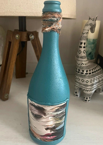 Glass decorative bottle - 30,