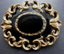 Victorian Pinchbeck Black
