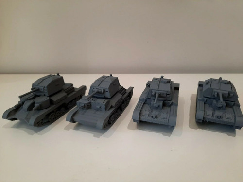 Wwii british cruiser - cruiser, 4