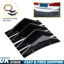 4x Shark Fin Car Rear Bumper