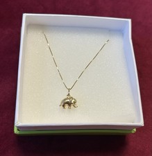 9ct Gold 45cm Elephant Solid