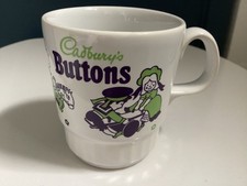 Cadbury's Buttons Mug Vintage