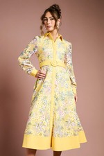 Coast Yellow Shirt Dress