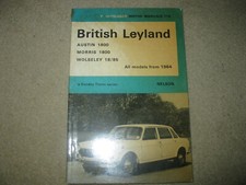 P.Olyslager Owner's Workshop Motor Book Manual 115 Austin 1800 Morris Wolseley
