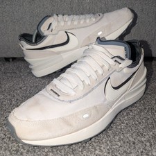 NIKE WAFFLE ONE SE - PHANTOM SAIL / BLACK - DO9782 001 - UK 8 Trainers Shoes