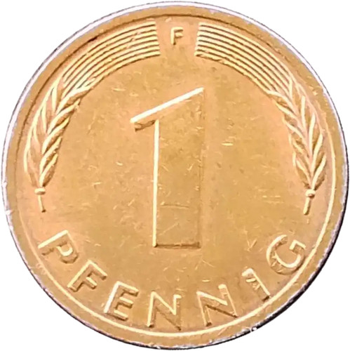 Germany pfennig coin 1983 - pfennig, f