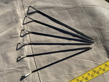 Steel BBQ Skewers Kebab Meat Vegetable Grill Sticks