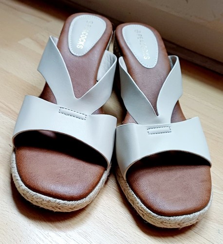 Peacocks ladies wedge open - ladies, toe