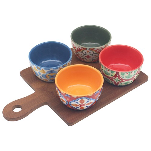 Bowls tray set 4 - set, of